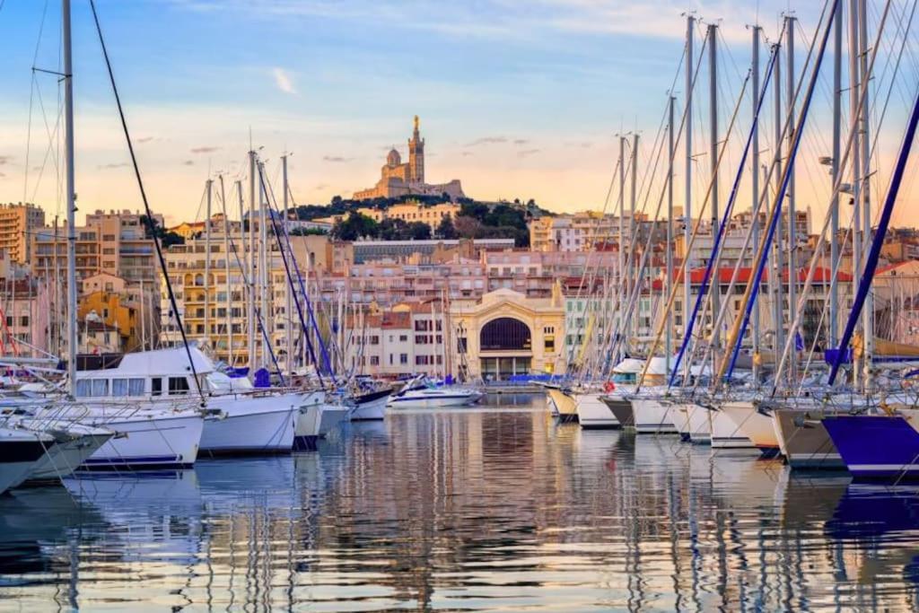 Chez Antho Studio -Studio Cosy Au Coeur Du Panier Vieux Port Apartment Marseille Ngoại thất bức ảnh